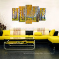 Autumn Forest Impressão giclée em tela / Wall Art para decoração de casa / Birch Tree Canvas Painting